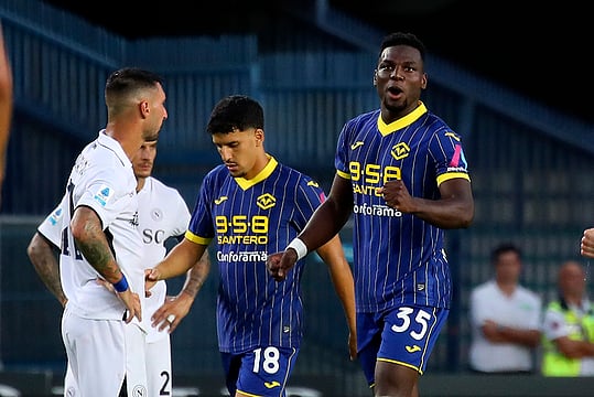 Napoli 0-3 Hellas Verona, Serie A: Antonio Conte’s Men Falter As Dailon Livramento, Daniel Mosquera Shine On Debut - In Pics